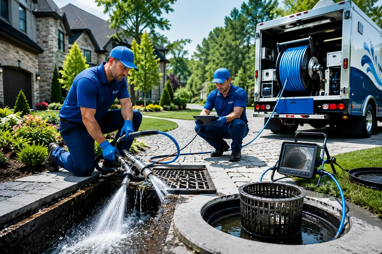Local outdoor drain cleaning professionals in Medford, MA